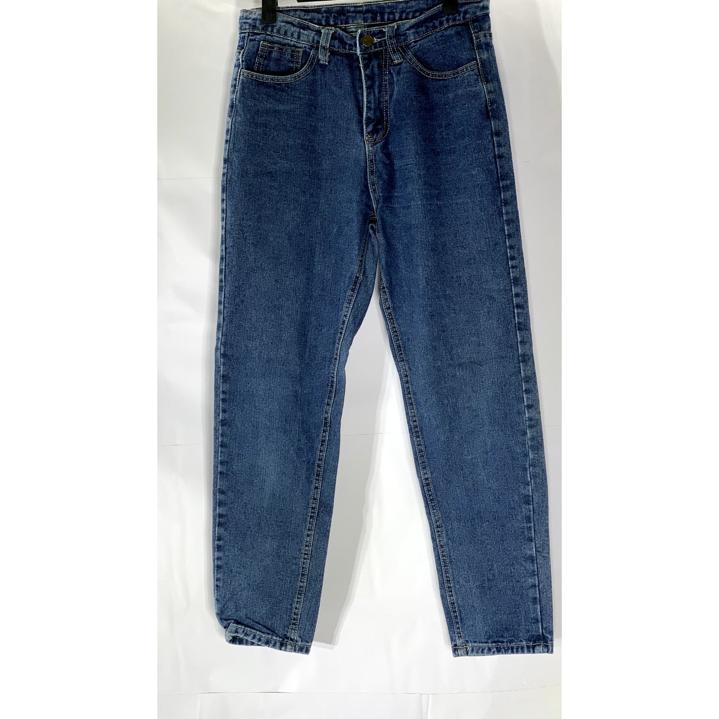 UNBRANDED Women's Dark Blue Denim Skinny-Leg High-Rise Jean SZ 25