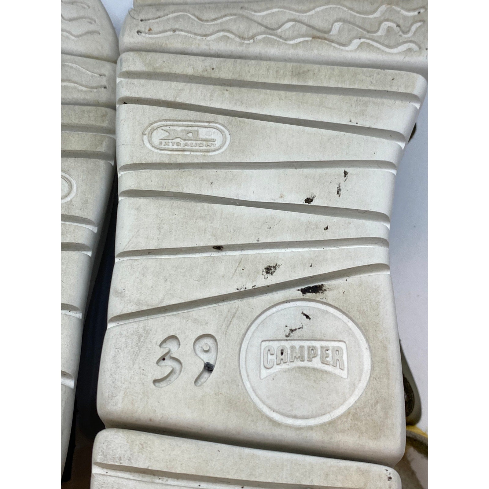 CAMPER Women's Yellow Leather Oruga Up Platform Wedge Sandals SZ 39(US8.5)