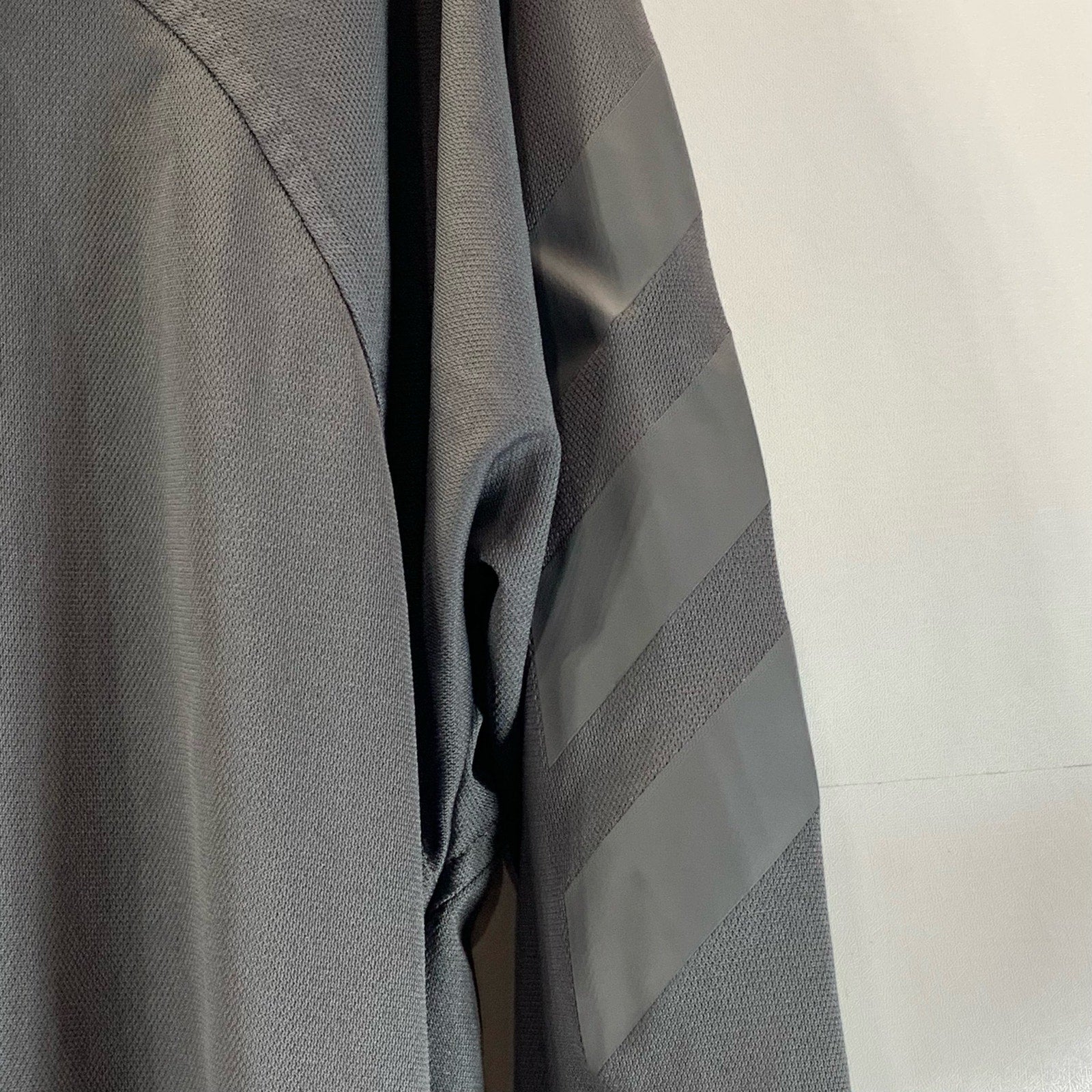 ADIDAS Men's Gray Crewneck Climalite Long Sleeve Active T-Shirt SZ M