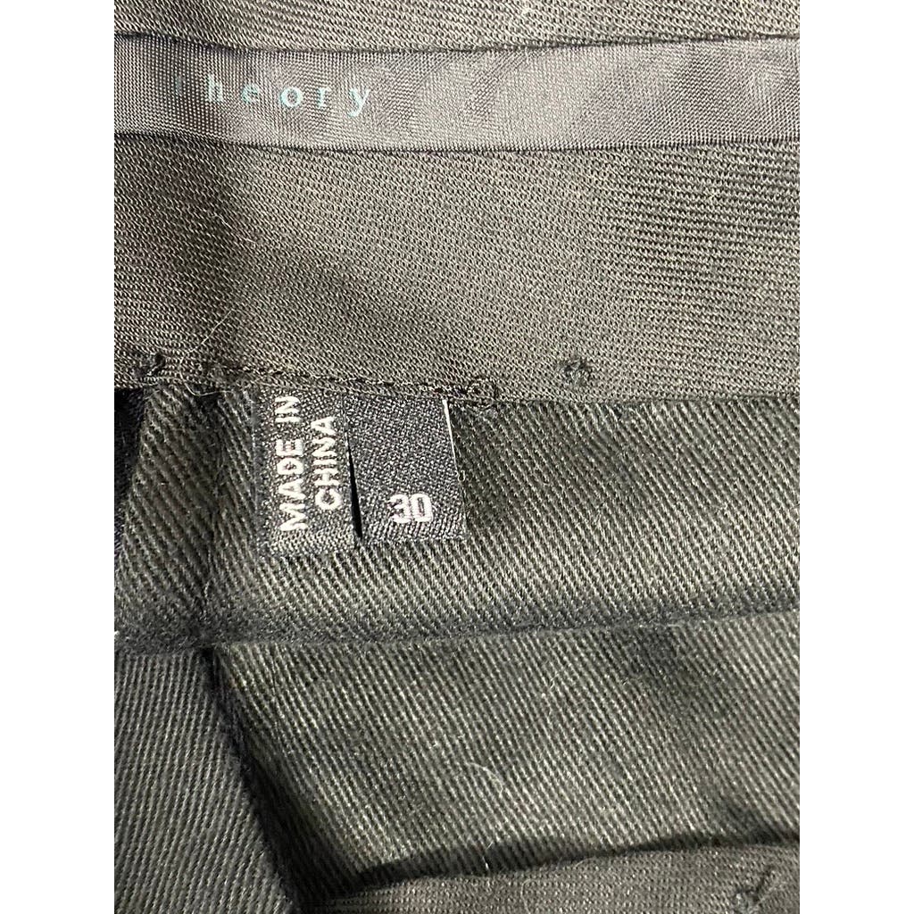 THEORY Men's Navy Marlo Wool Straight-Leg Suit Separate Pants SZ 30
