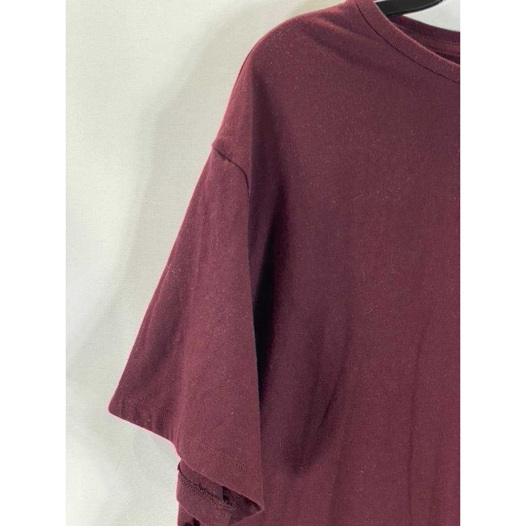 GOODFELLOW & CO Men's Pomegranate Mystery Every Wear Standard-Fit T-Shirt SZ 2XL