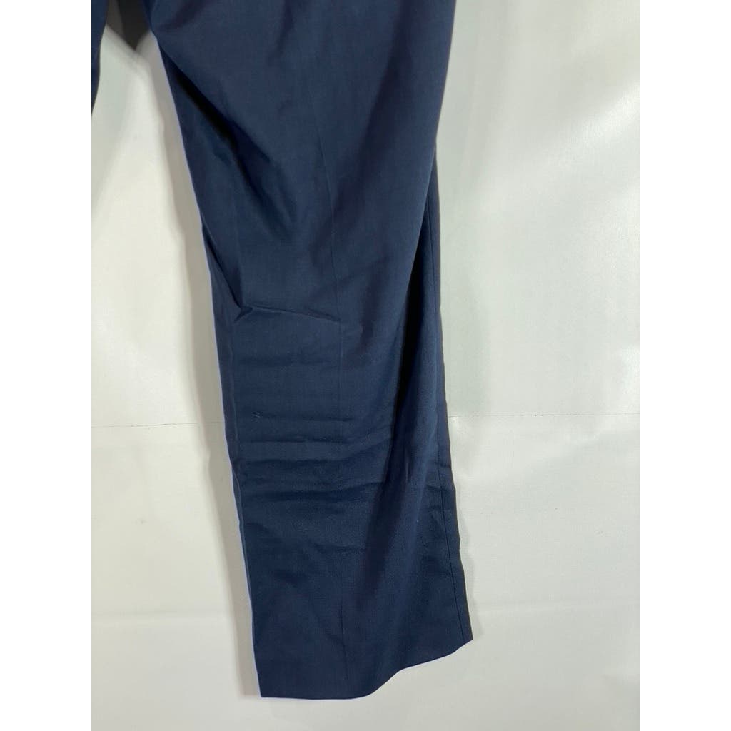 PERRY ELLIS PORTFOLIO Men's Navy Flat Front Dress Pants SZ 36X30