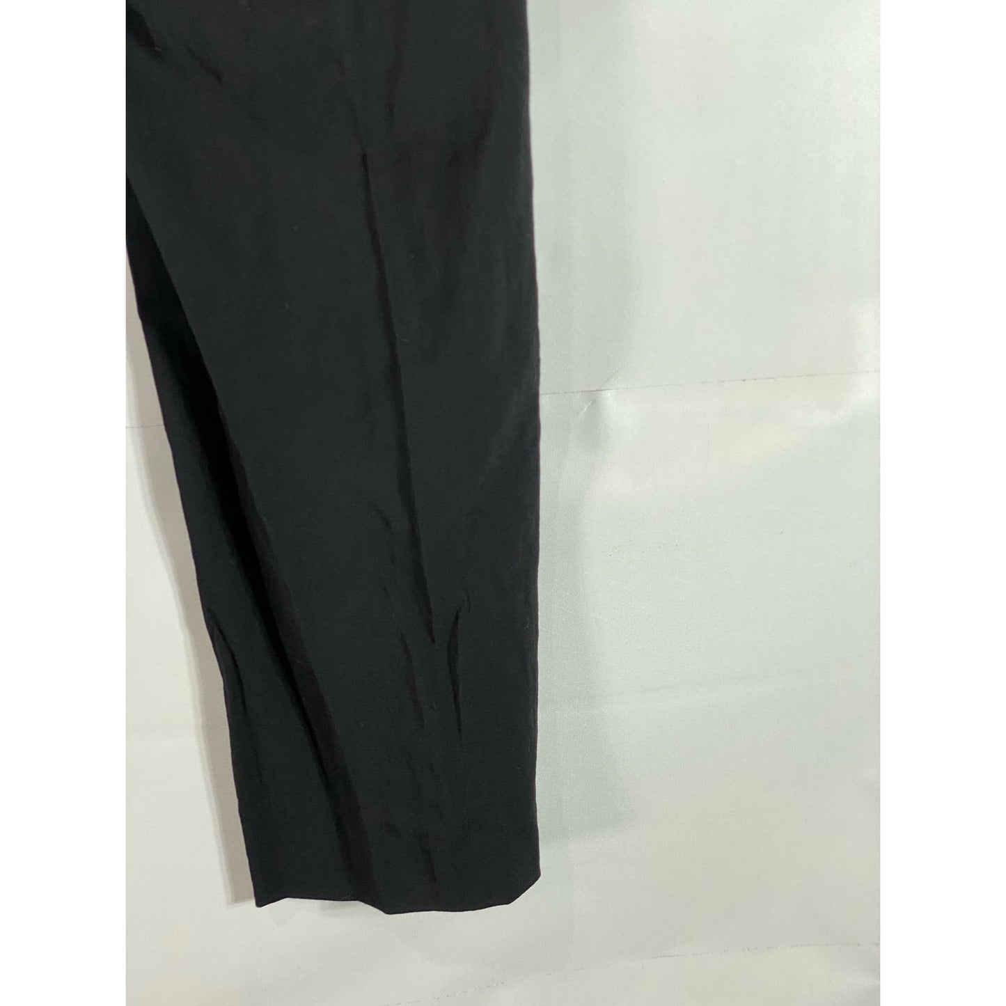 BANANA REPUBLIC Men's Black Solid Tailored Slim-Fit Dress Pants SZ 33X32