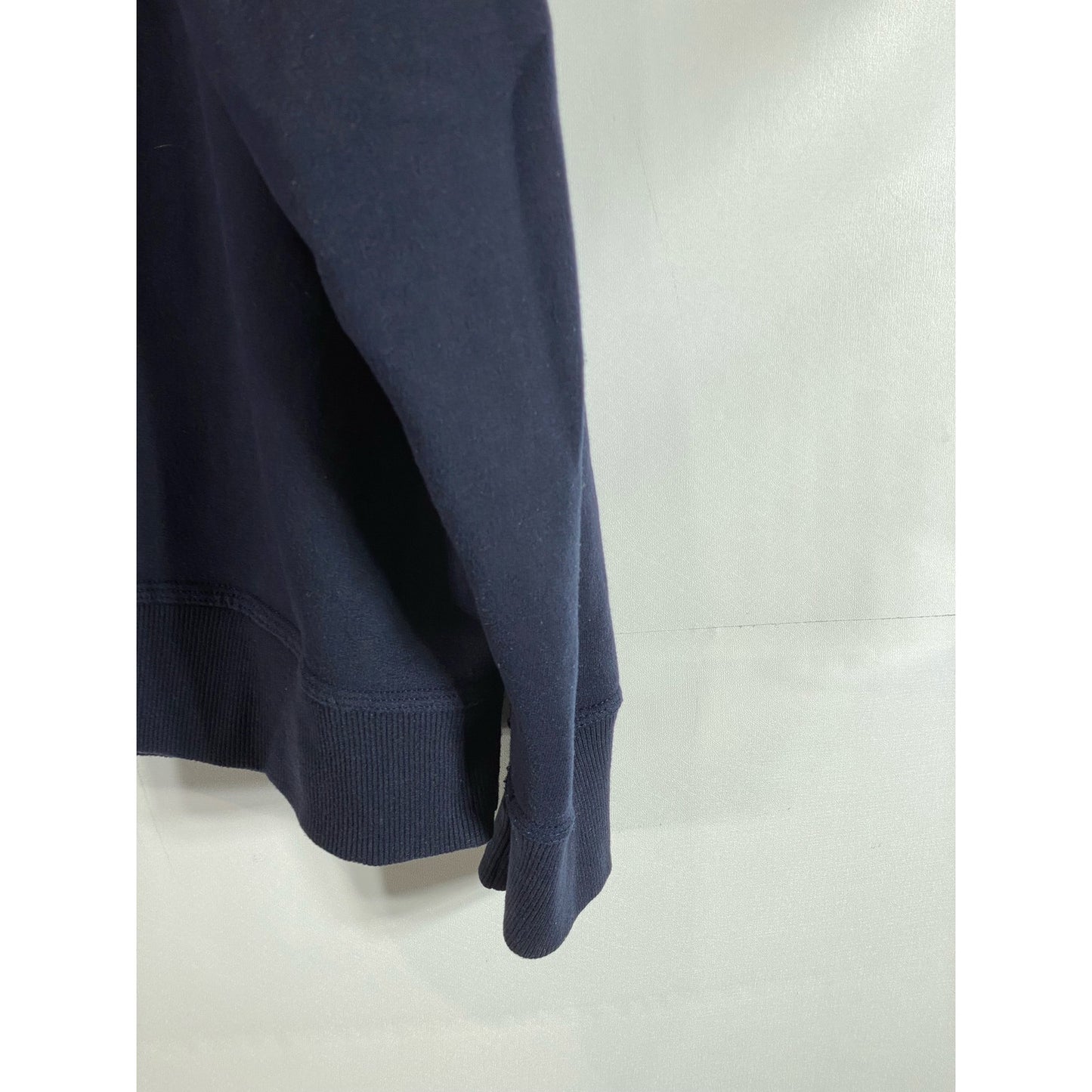 CHAMPION Men’s Navy Solid Hooded C-Logo Zip-Up Sweatshirt SZ XL