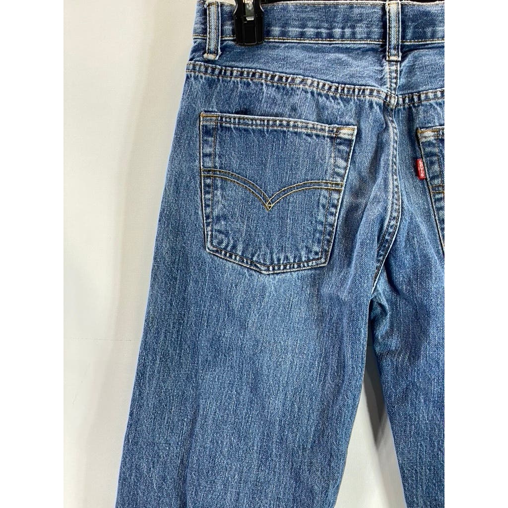 LEVI'S Men's Medium Wash Faded 550 Relaxed Fit Denim Jeans SZ 28X28