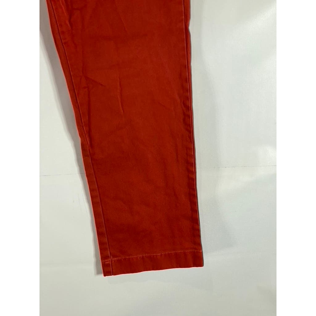 J.CREW Men's Red Straight-Fit Broken-In Chino Pant SZ 30X30