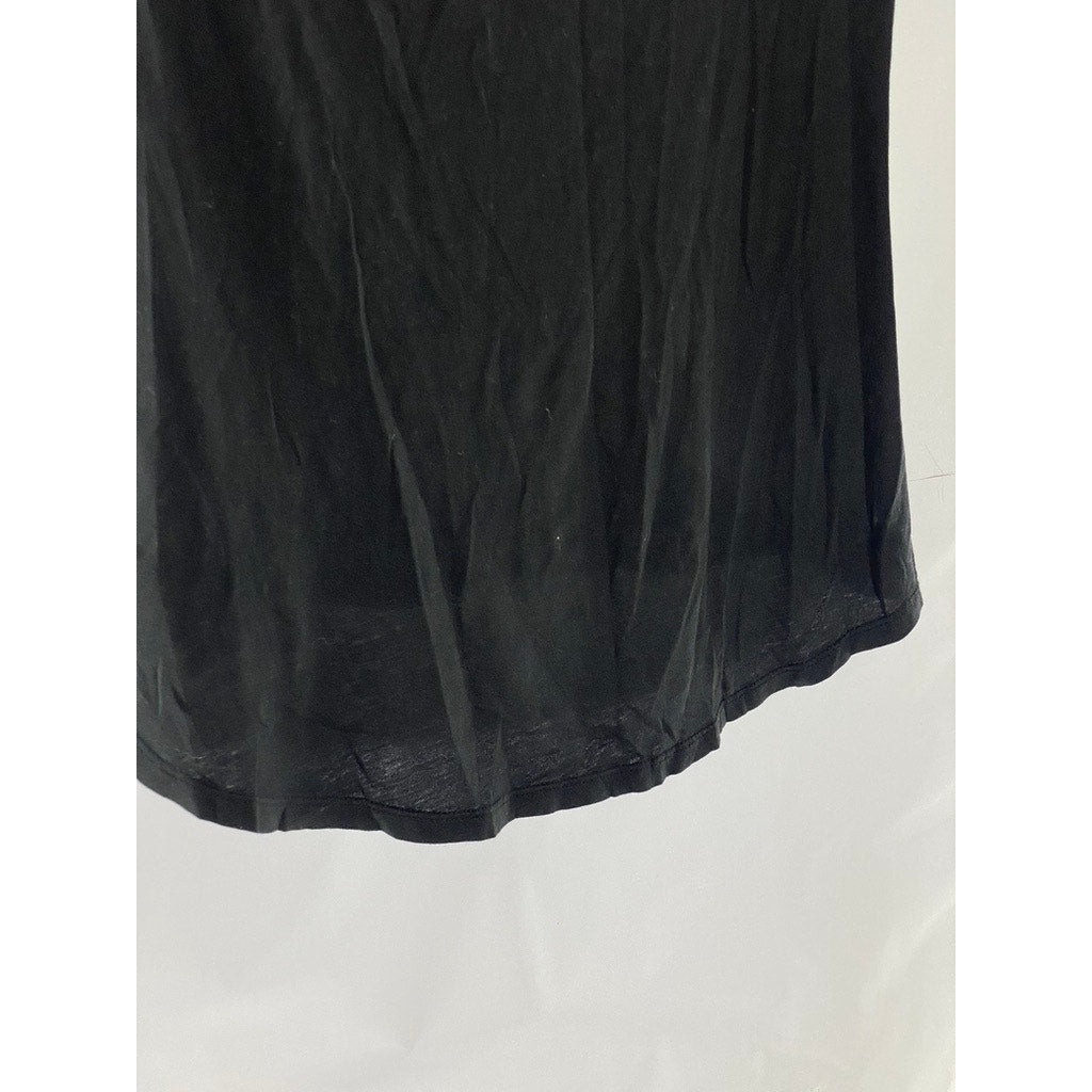 OLD NAVY Women's Black Jack Premium Scoop-Neck Short Sleeve Top SZ XS
