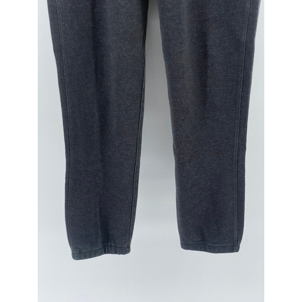 ABERCROMBIE & FITCH Men's Charcoal Gray Drawstring Slim-Leg Casual Pants SZ M