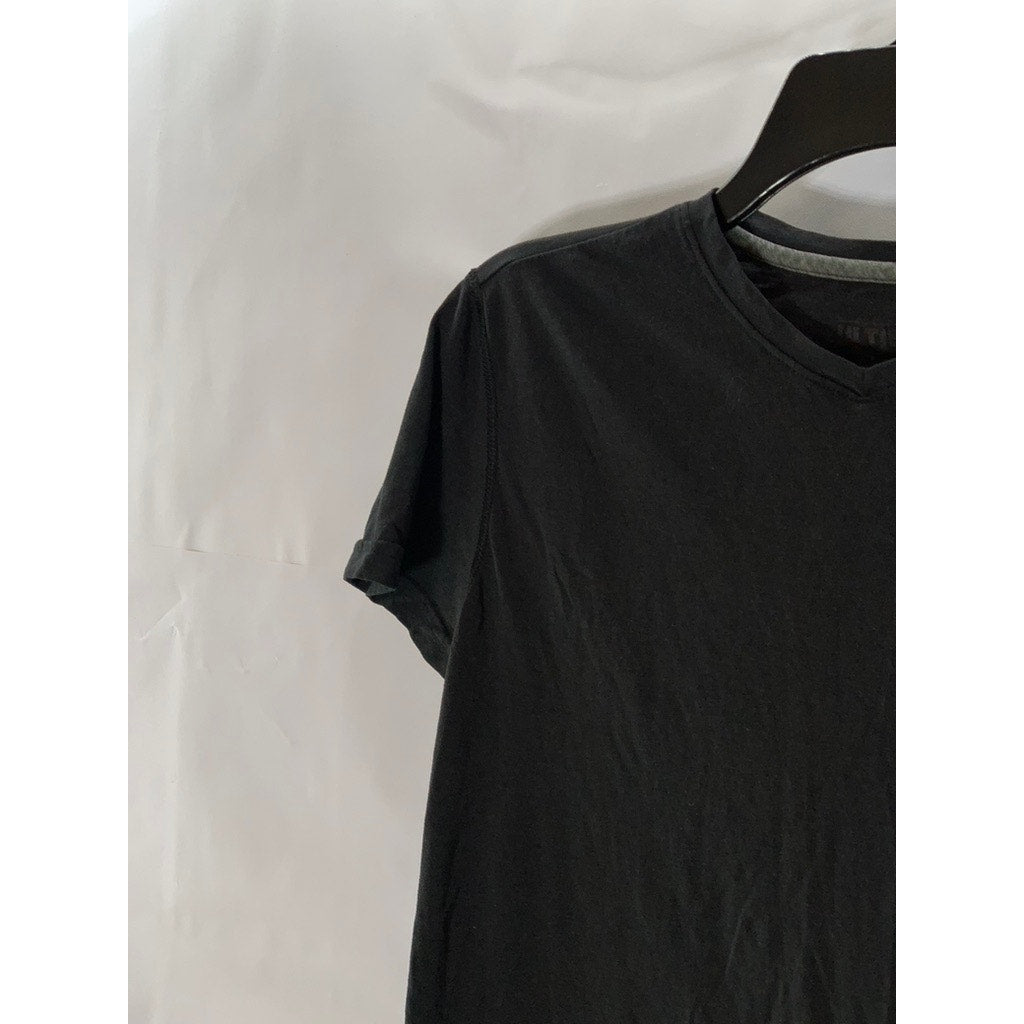 ADIDAS Women's Black Solid Crewneck Short Sleeve Ultimate Tee SZ M