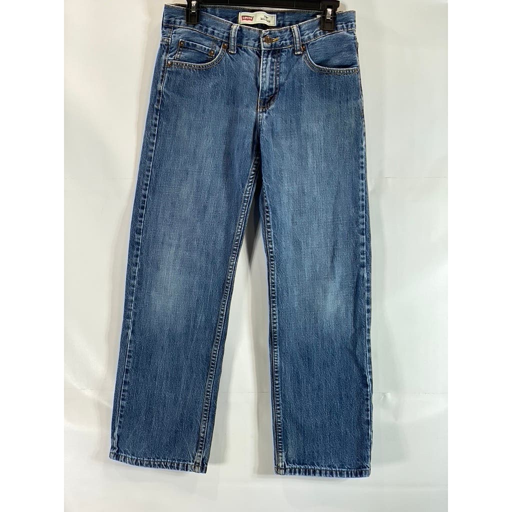 LEVI'S Men's Medium Wash Faded 550 Relaxed Fit Denim Jeans SZ 28X28