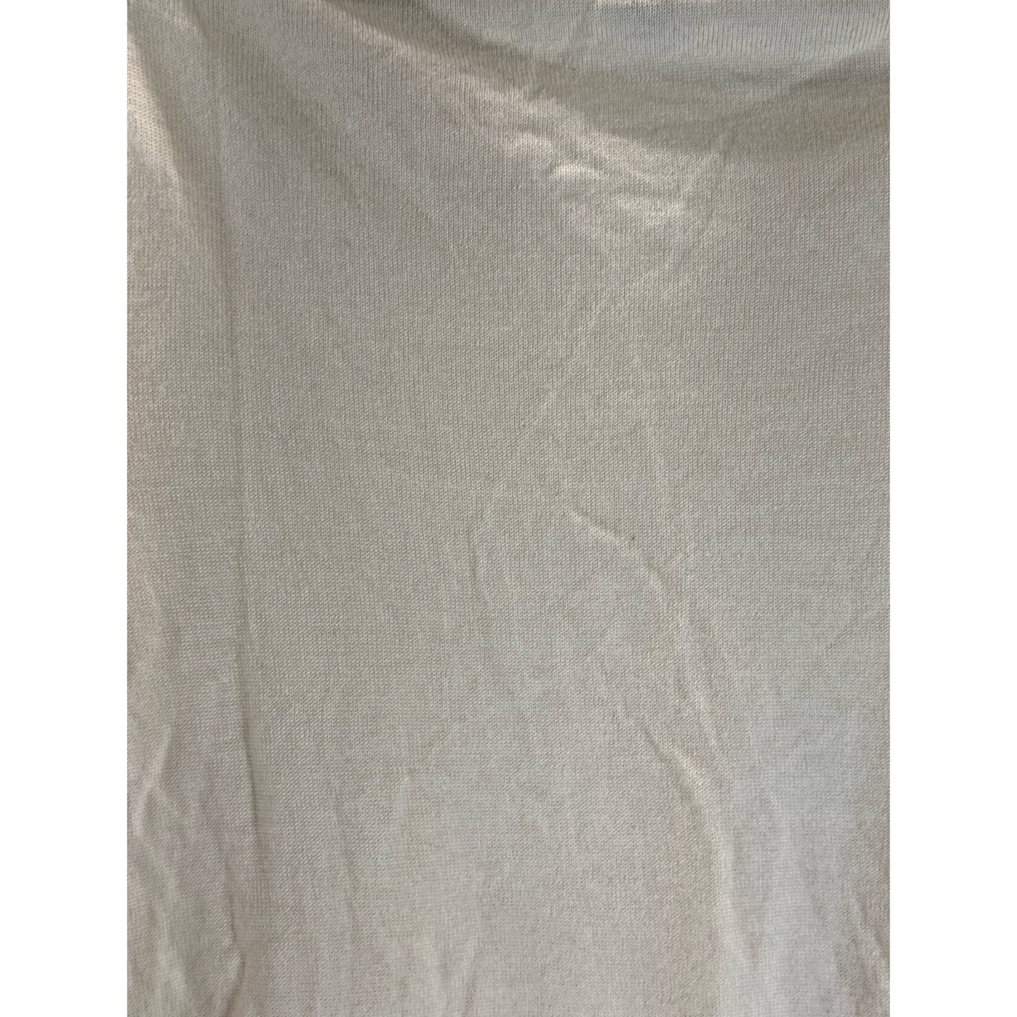 BANANA REPUBLIC Men's Cream V-Neck Extra Fine Merino Wool Pullover Sweater SZ M