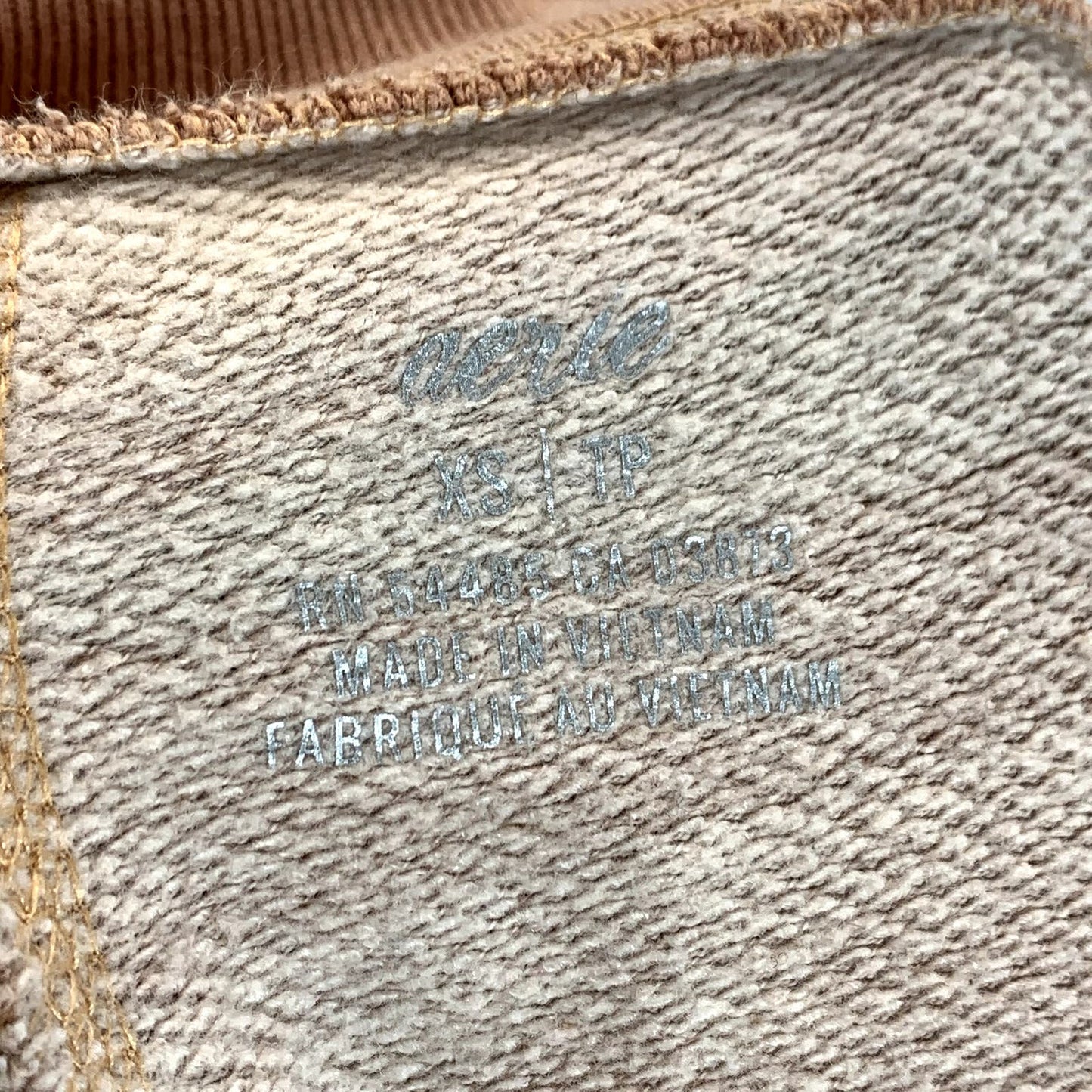 AERIE Women's Orange Drawstring Pull-On Jogger Sweatpants SZ XS