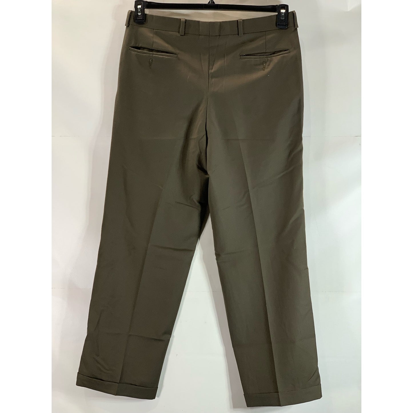 LAUREN RALPH LAUREN Men's Brown Two-Button Wool Suit SZ 44R/34X30