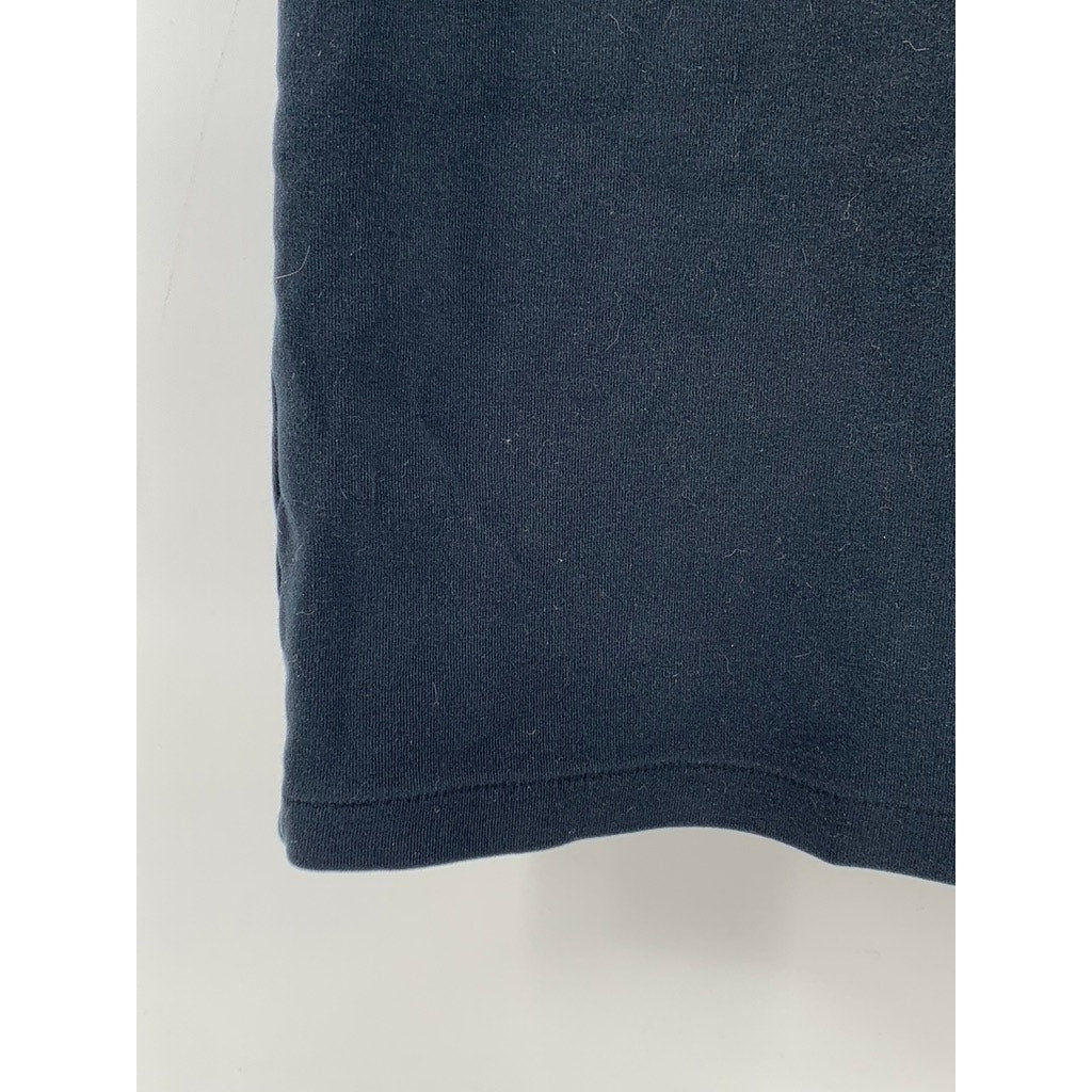 AMERICAN APPAREL Women's Black Stretch Pull-On Knee Length Bodycon Skirt SZ XS