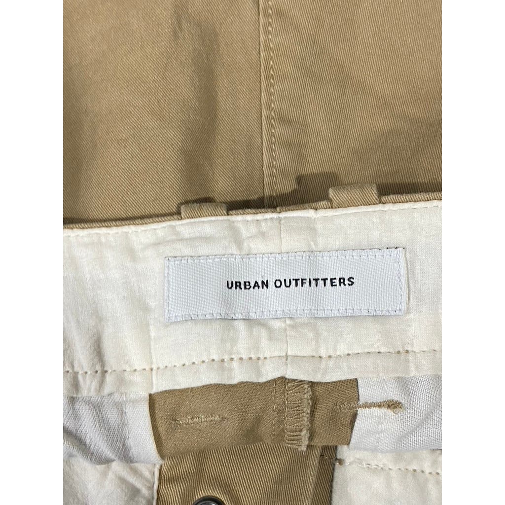 URBAN OUTFITTERS Men's Tan Regular-Fit Cargo Pants SZ 32