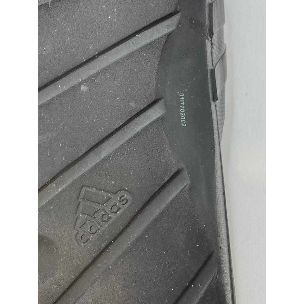 ADIDAS Boy's Black Open Toe Slide Sandals SZ 12