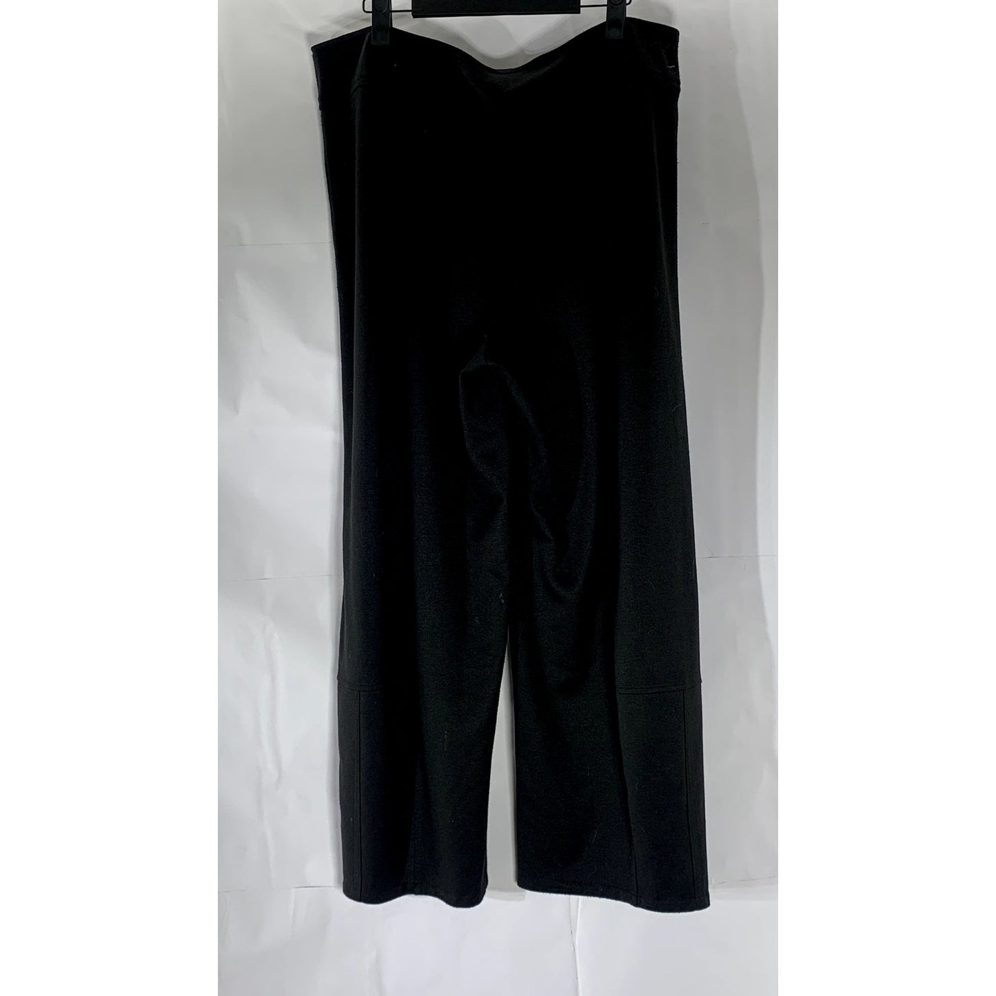 JILL ANDERSON Women's Black Solid Wide-Leg Pant SZ XL