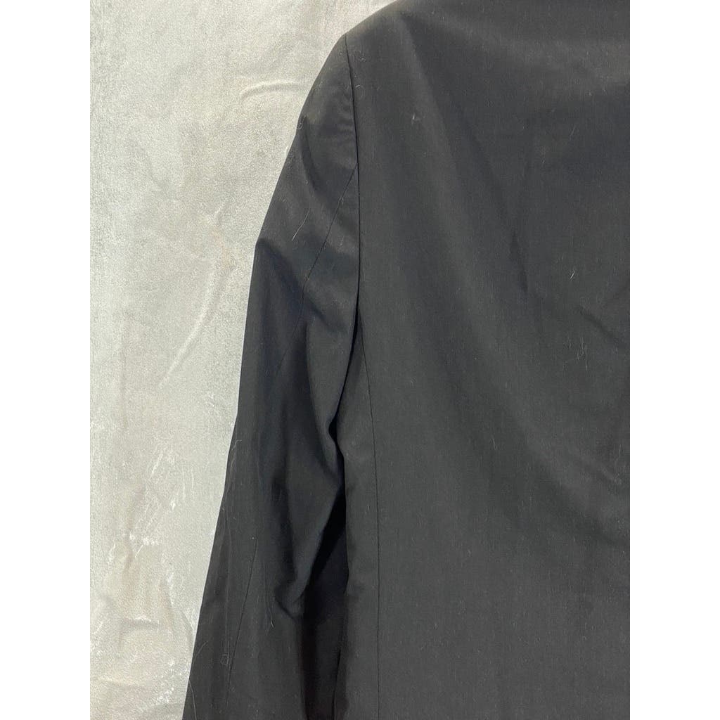 ASOS Men's Black Solid Single-Button Blazer SZ 34