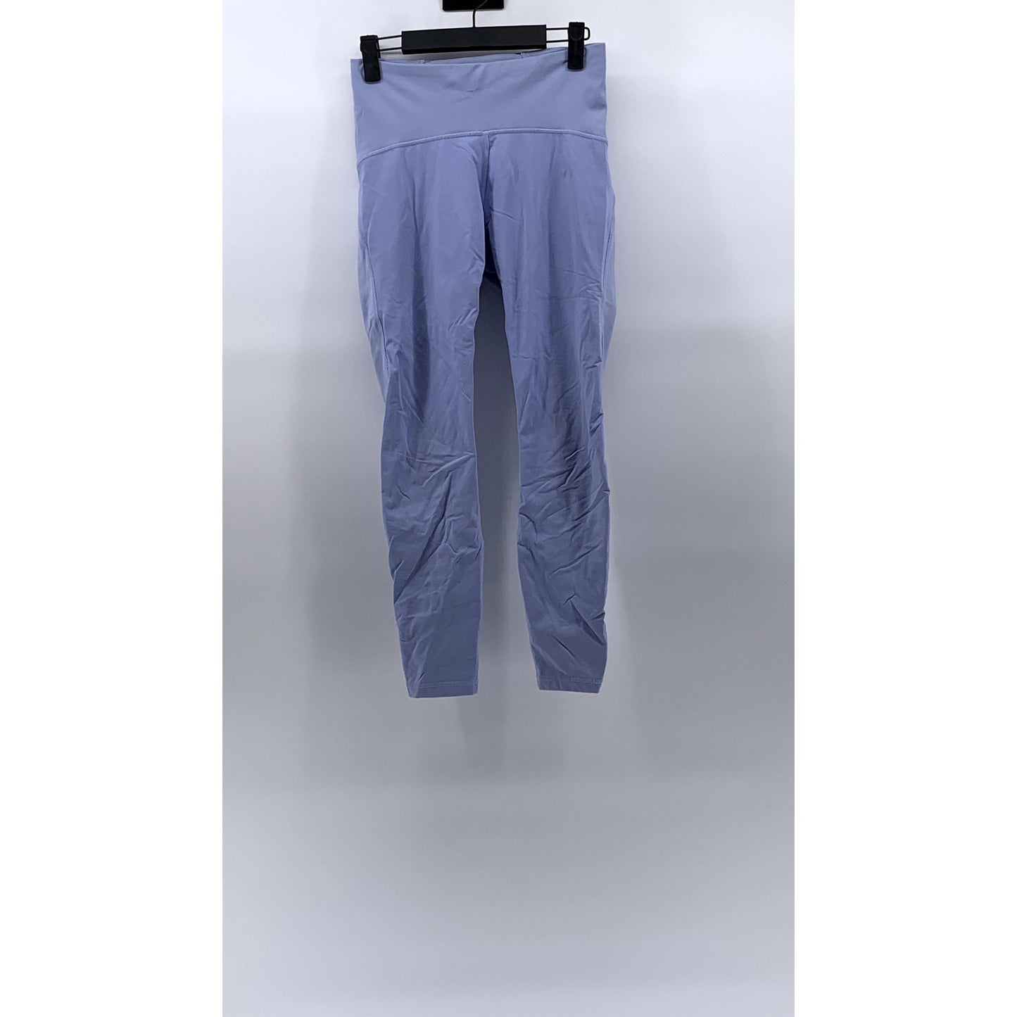 LULULEMON Women's Washed Denim Blue Wunder Train Mesh High-Rise Leggings SZ 6
