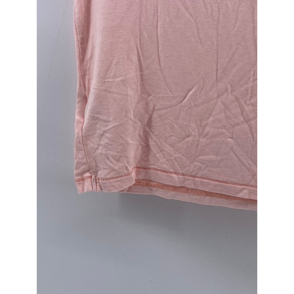AMERICAN EAGLE Women's Light Pink Soft & Sexy Crewneck Short Sleeve Top SZ S