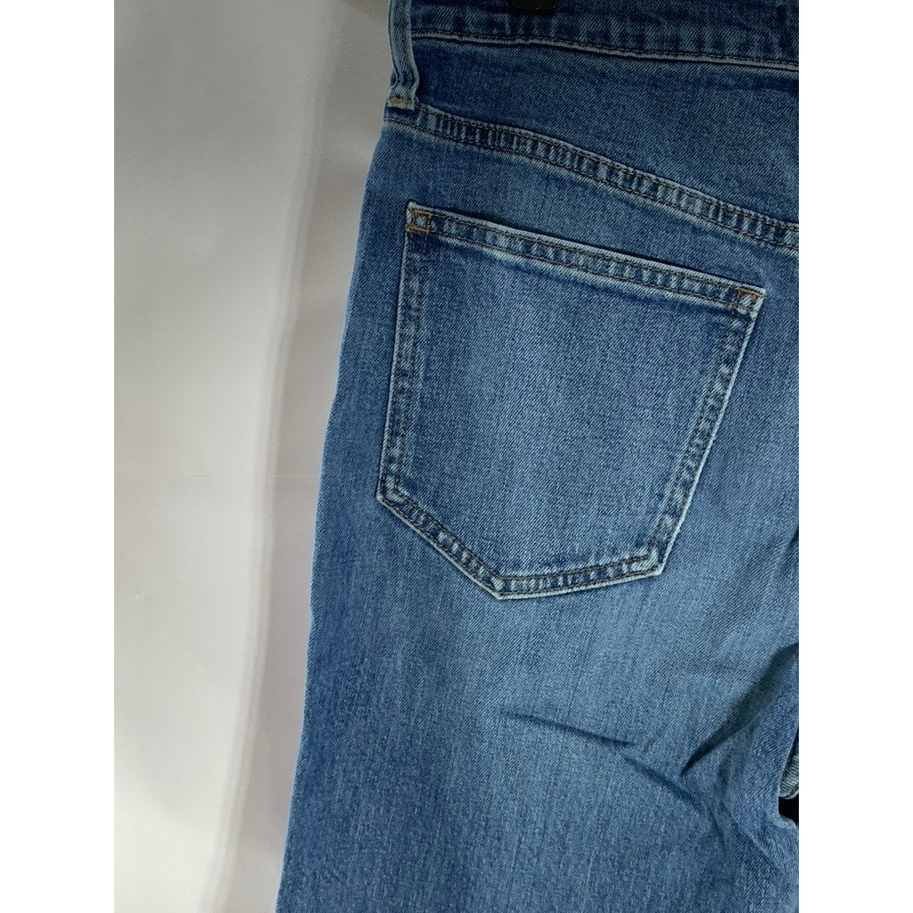MADEWELL Women's Blue Five-Pocket The Perfect Vintage High-Rise Crop Jean SZ 27