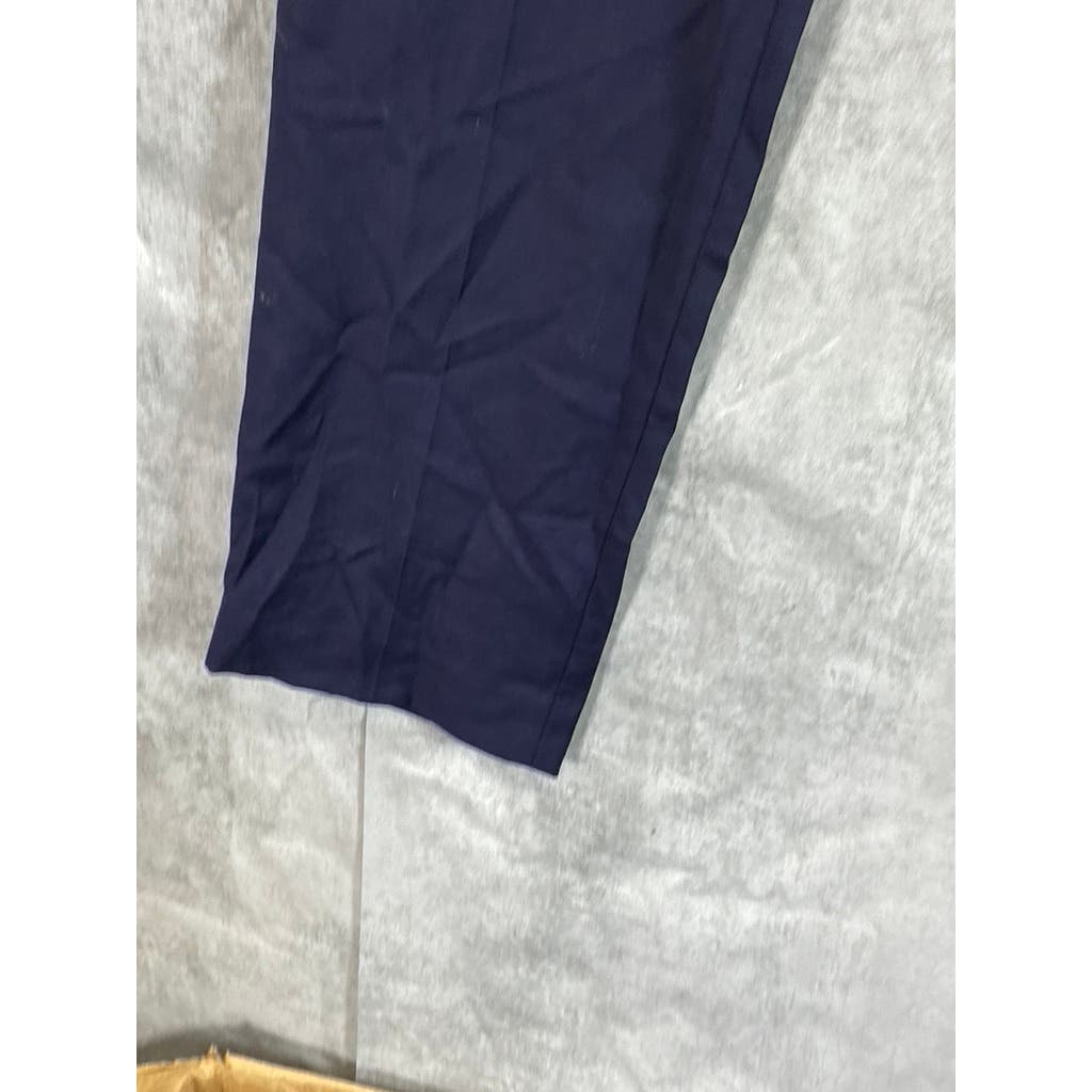 THEORY Men's Navy Marlo Wool Straight-Leg Suit Separate Pants SZ 30