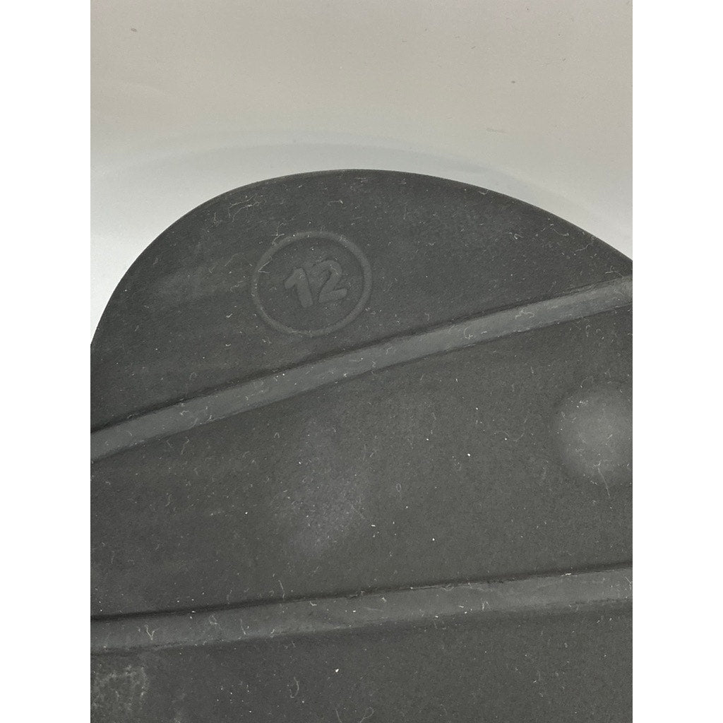 ADIDAS Boy's Black Open Toe Slide Sandals SZ 12