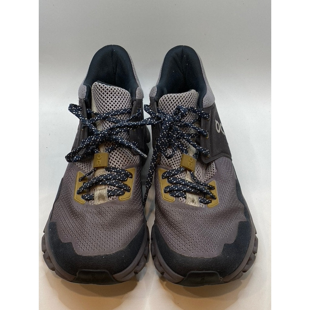 ON CLOUD Women's Gray Mesh Swiss Engineering Lace-Up Sneakers SZ 8.5