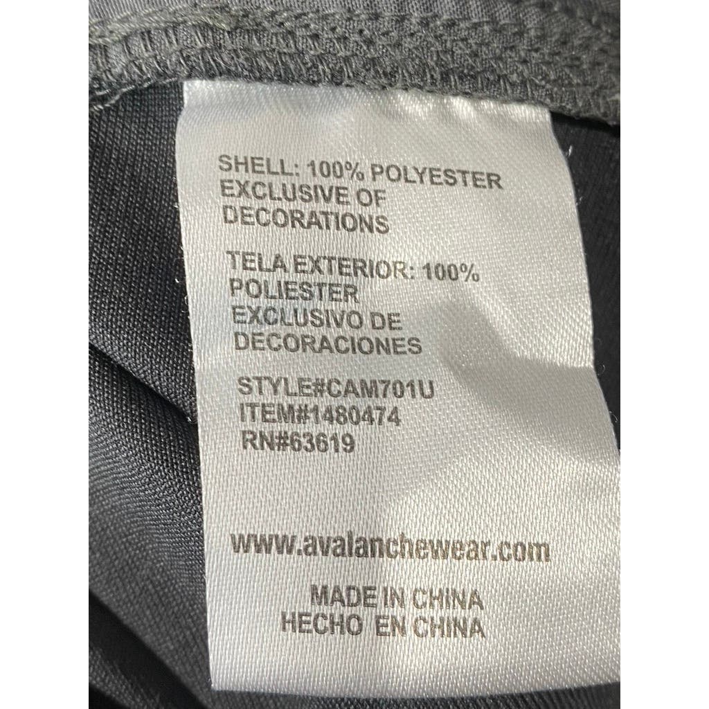 AVALANCHE Men's Black Solid Stretch Regular-Fit Pants SZ 38X30