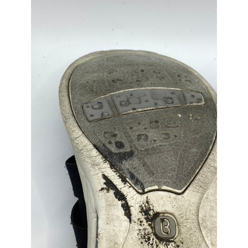 BZEES Women's Black Strappy Slip-On Open-Toe Resort Walking Sandals SZ 6.5