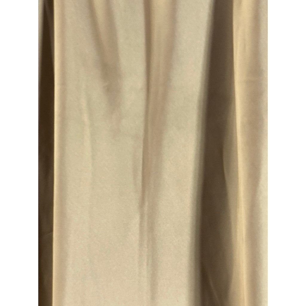 J.CREW Women's Light Khaki Gwyneth Pull-On Lightweight Maxi Slip Skirt SZ XS