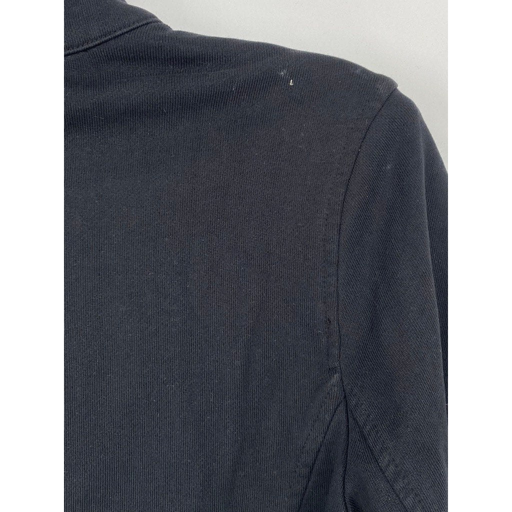 ARITZIA TNA SUNDAY BEST Women’s Black Asymmetrical Zip-Up Biker Moto Jacket SZ 4
