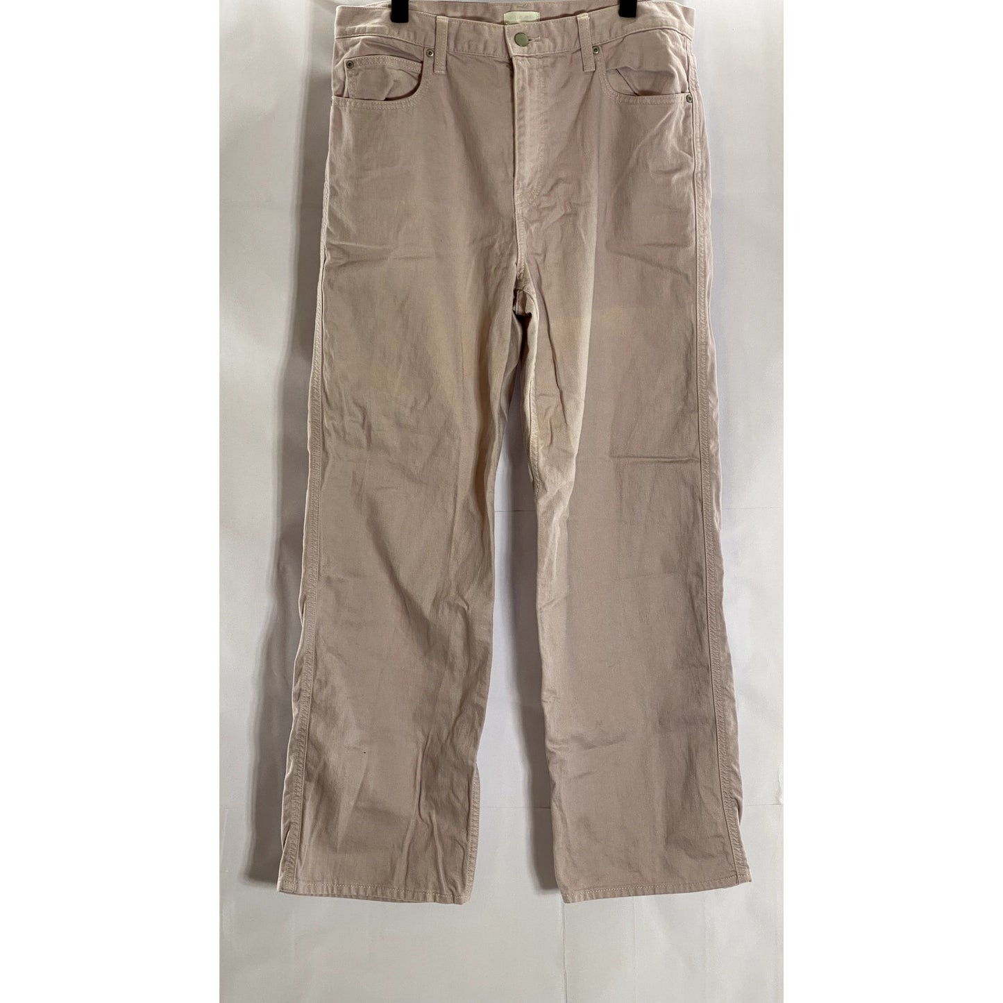 UNIQLO JEANS Men's Natural Five-Pocket Denim Straight-Leg Baggy Jeans SZ 30x31