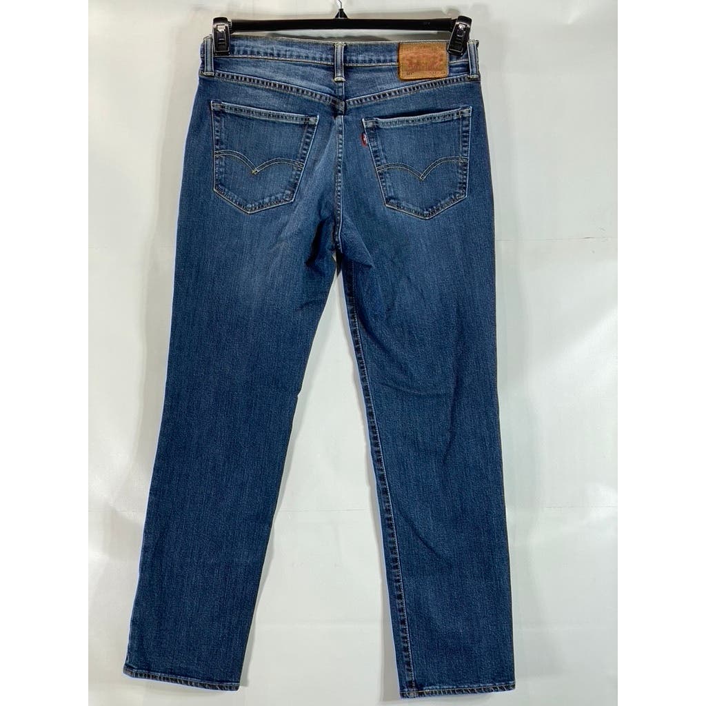 LEVI'S Men's Medium Blue 541 Athletic Taper-Fit Denim Five-Pocket Jeans SZ 33X32