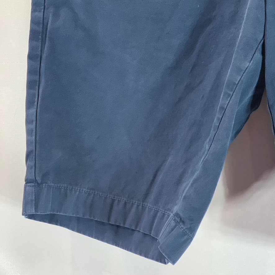 BROOKS BROTHERS Men's Blue Cotton Stretch Bermuda Shorts SZ 33