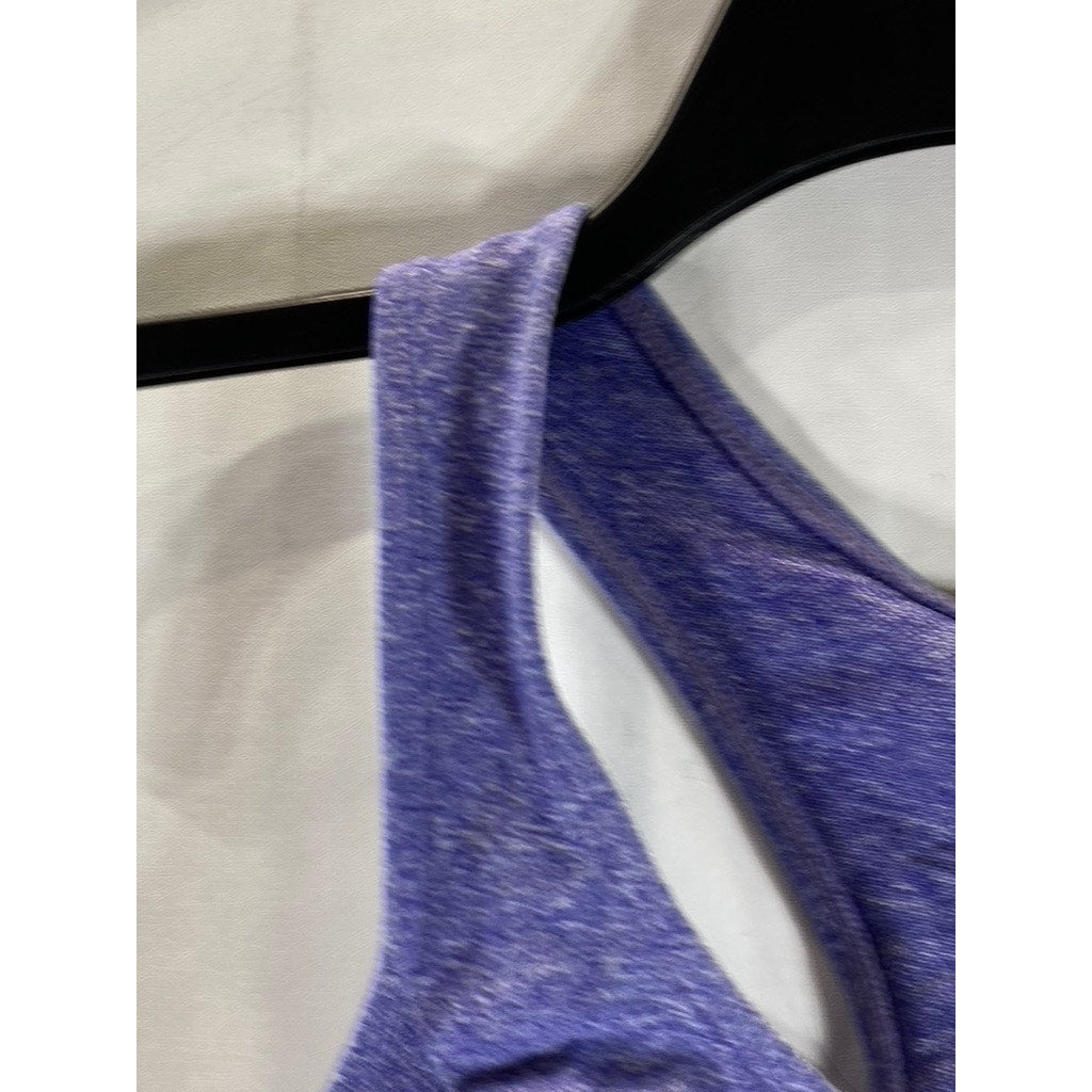 C9 BY CHAMPION Women's Dark Purple Racerback Seamless Medium Support Bra SZ S