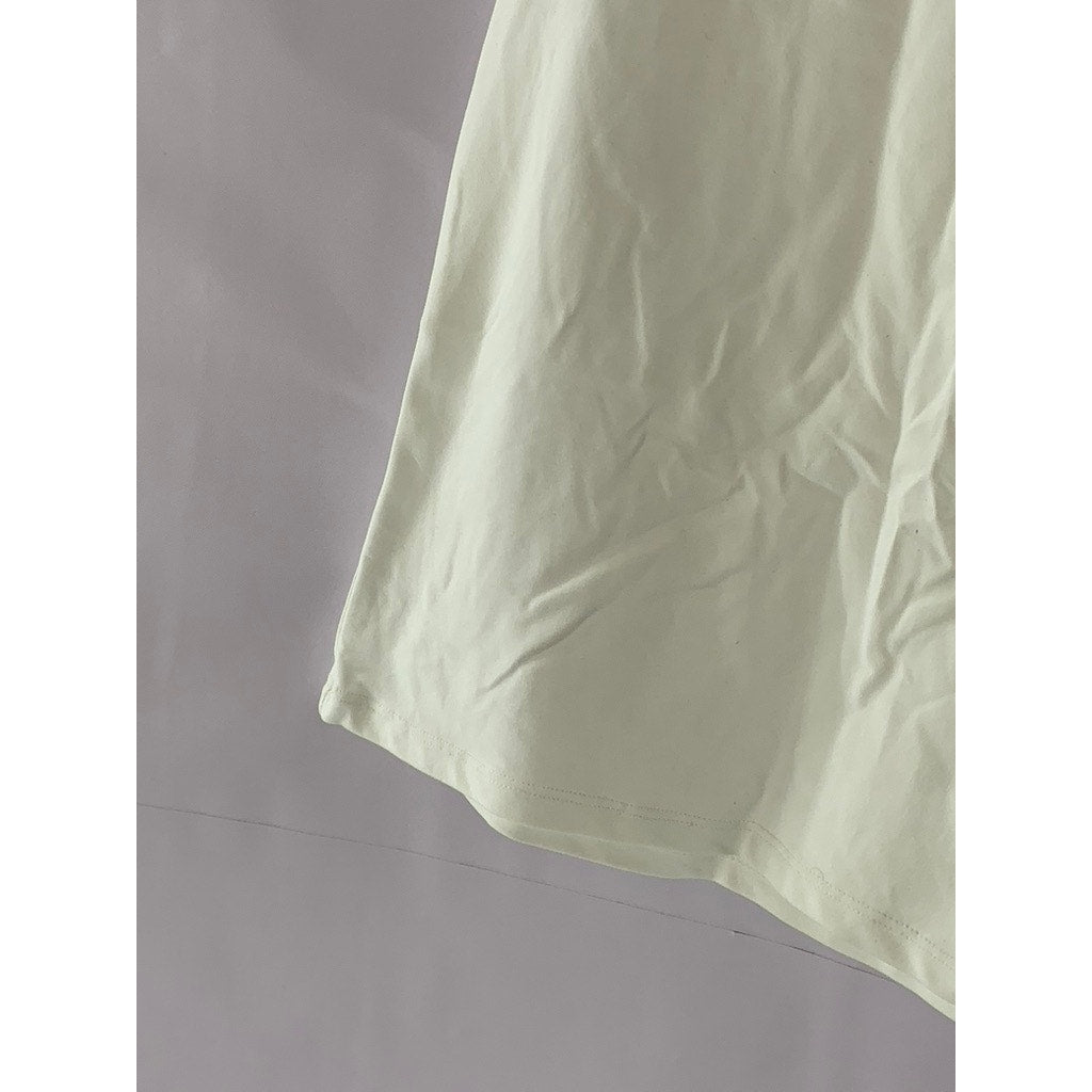 ONLY HEARTS Women's White Solid Scoop-Neck Lightweight Sleeveless Tank Top SZ S