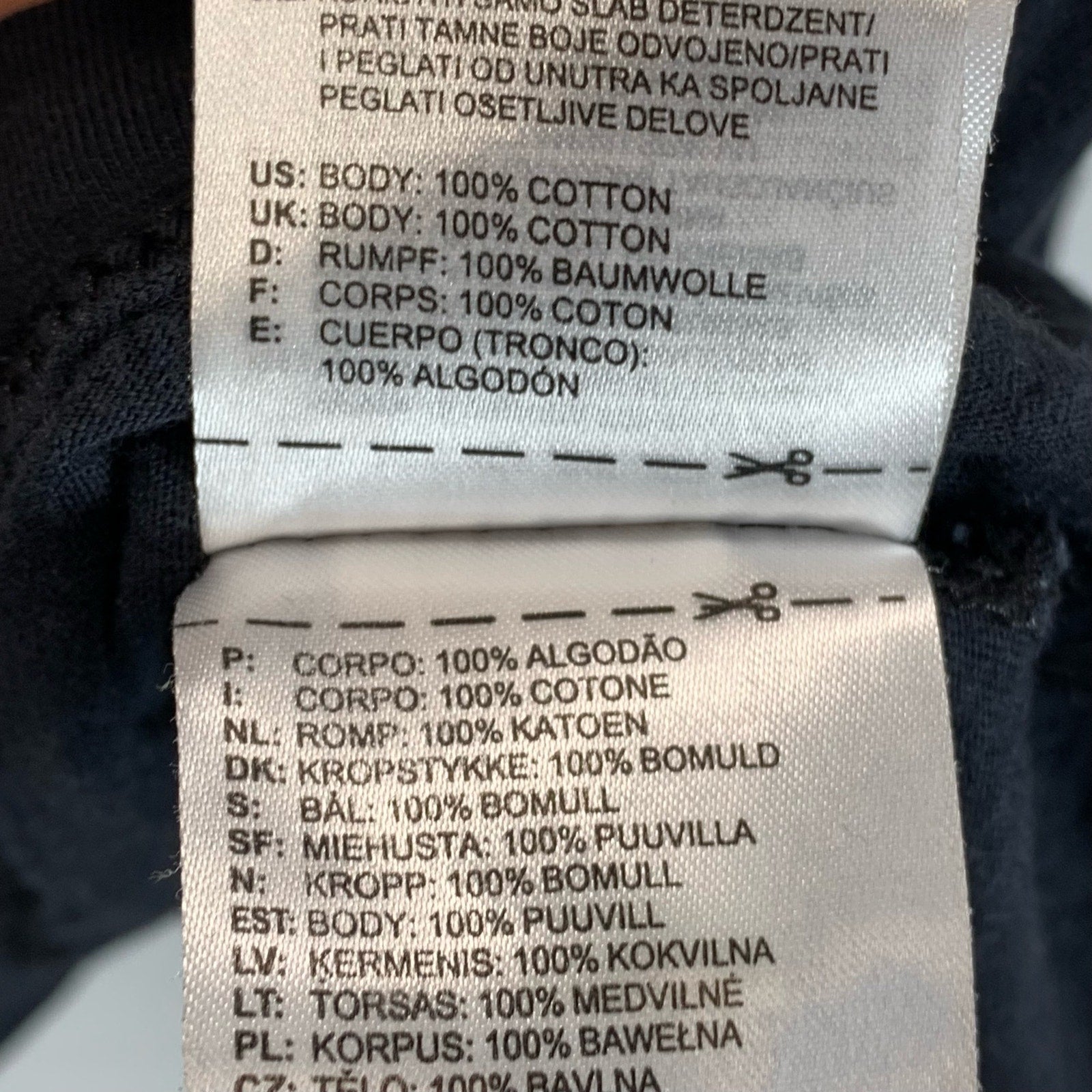 ADIDAS Men's Black Crewneck Essential Short Sleeve T-Shirt SZ L