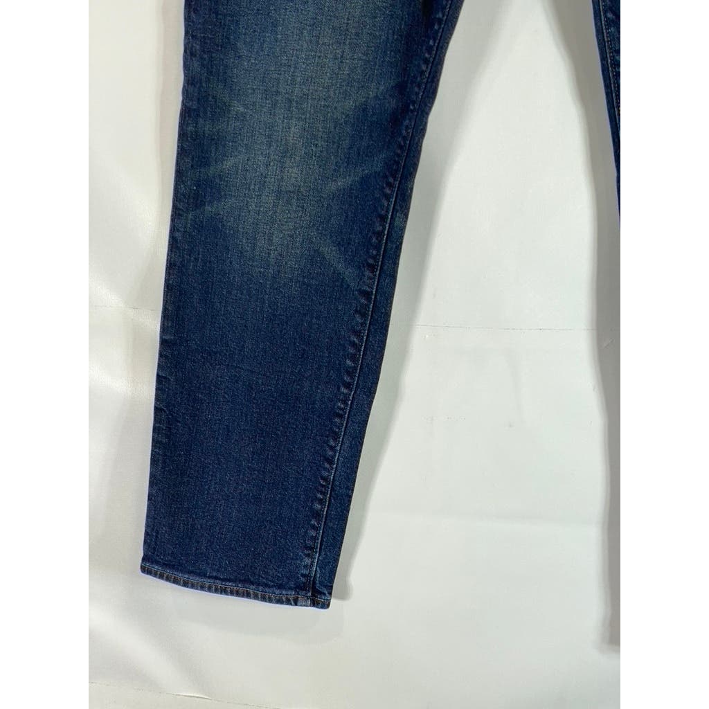 J. CREW Men's Dark Faded Wash 770 Straight-Leg Five-Pocket Denim Pants SZ 34X30