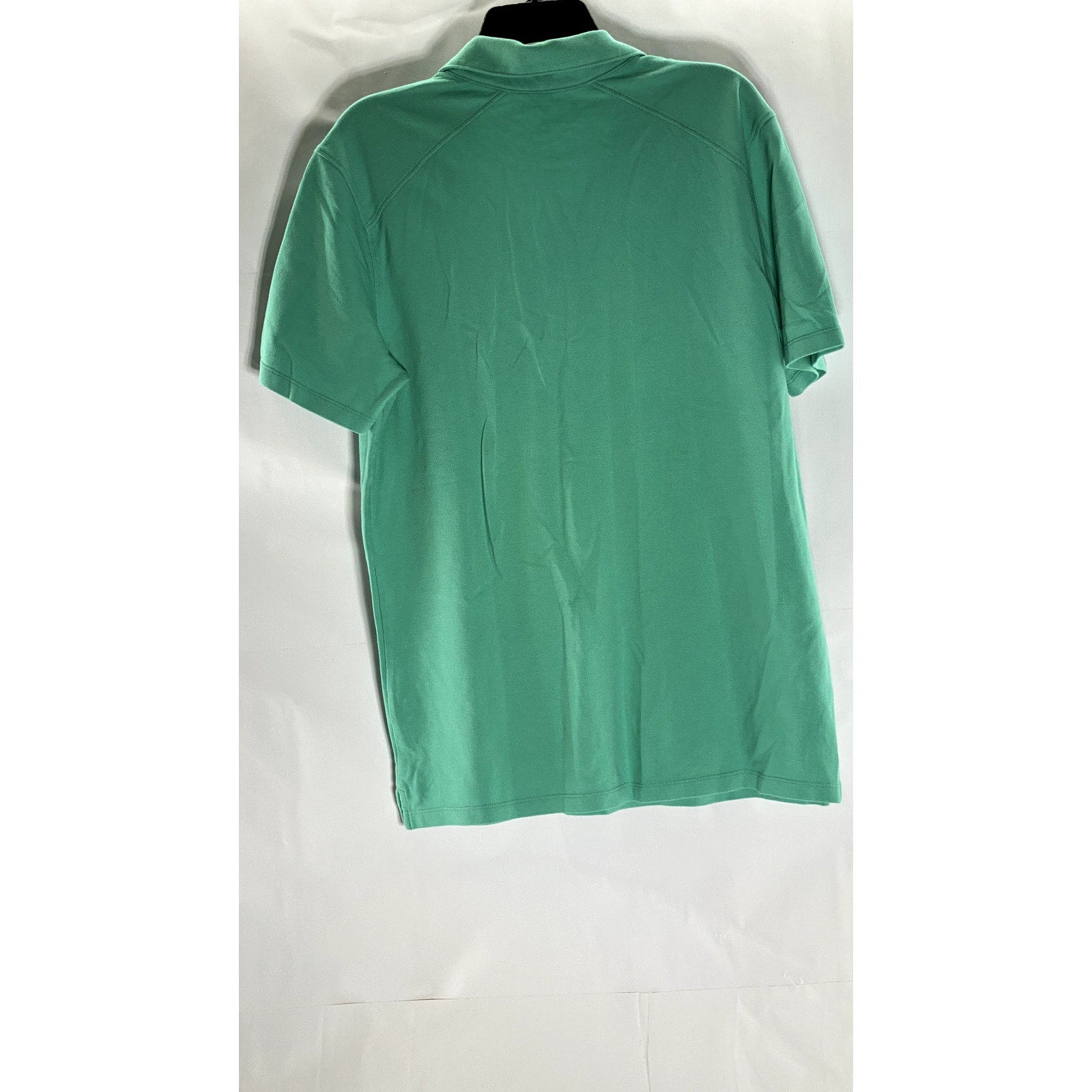AMERICAN GIANT Men's Green Cotton Pique Short Sleeve Polo Shirt SZ S
