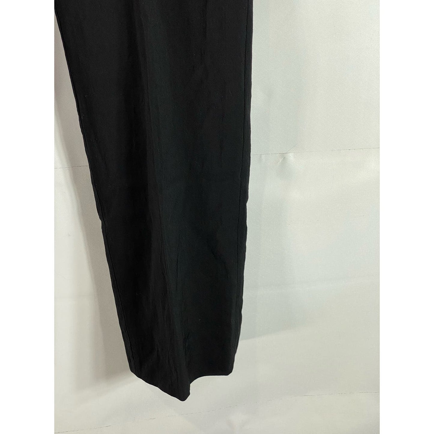 BANANA REPUBLIC Men's Black Solid Tailored Slim-Fit Dress Pants SZ 33X32