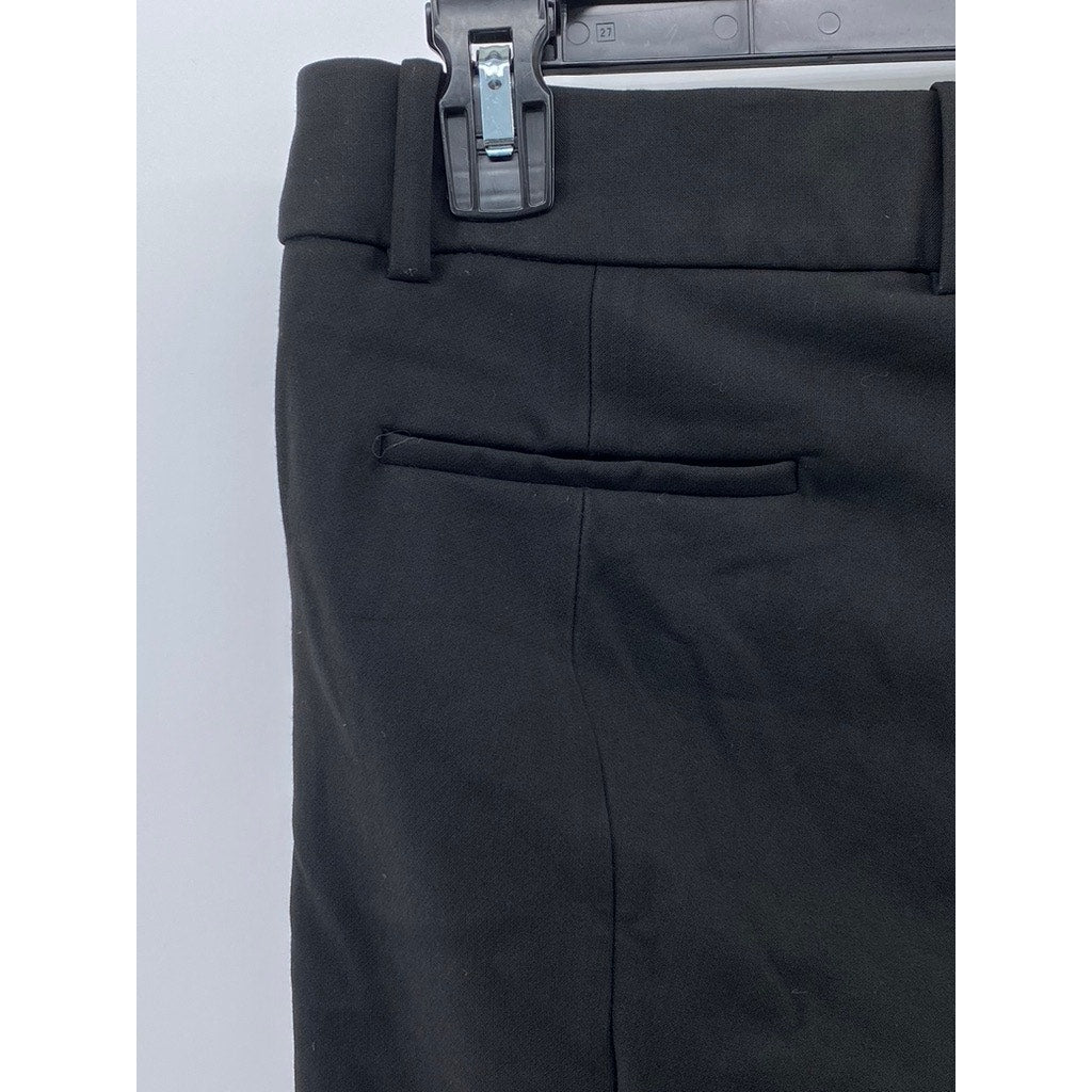 J.CREW Women's Black Solid 365 Cameron Skinny Leg Ankle Pant SZ 0