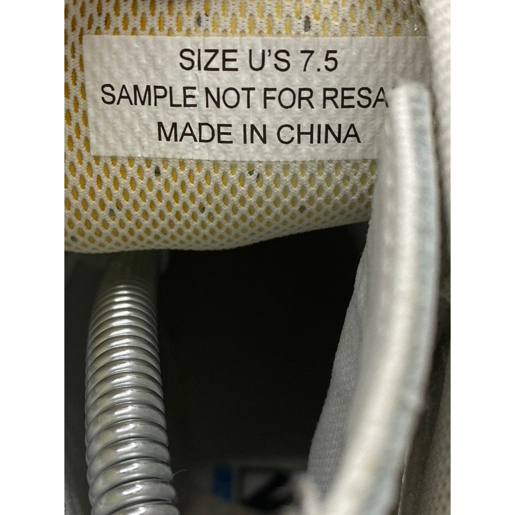 VANS Men's White Vault Skoot LX Pull-On Round Toe Sock Shoes SZ 7.5