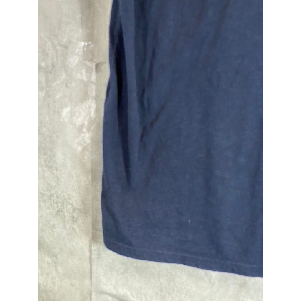 AMERICAN EAGLE OUTFITTERS Men's Navy Slim-Fit Short Sleeve Polo Shirt SZ M