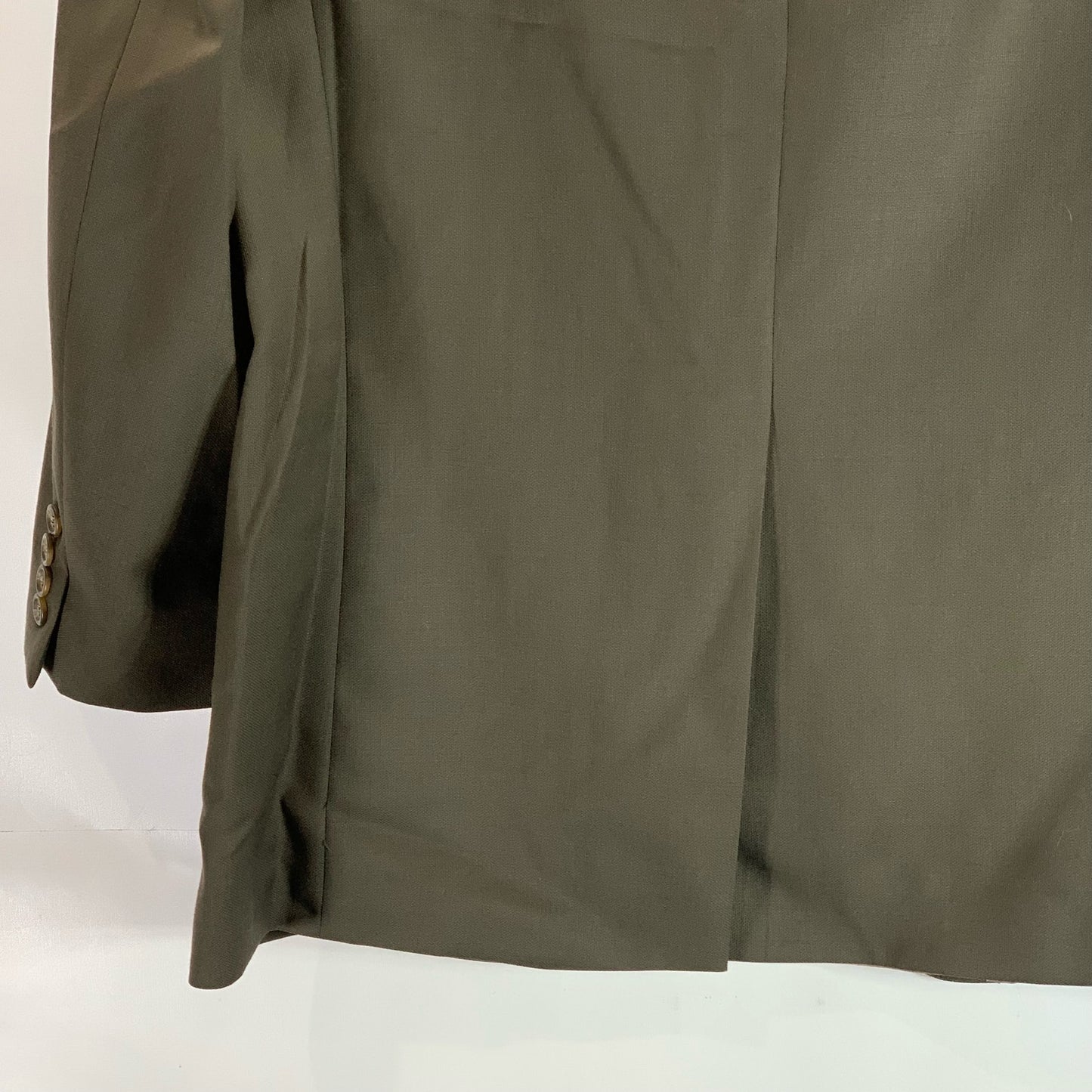 LAUREN RALPH LAUREN Men's Brown Two-Button Wool Suit SZ 44R/34X30