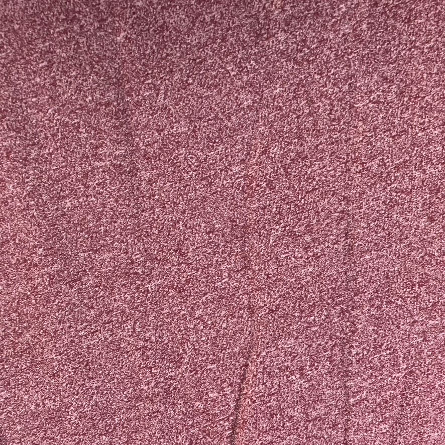 ABERCROMBIE & FITCH Men's Red Heather Crewneck Cotton-Blend T-Shirt SZ 2XL