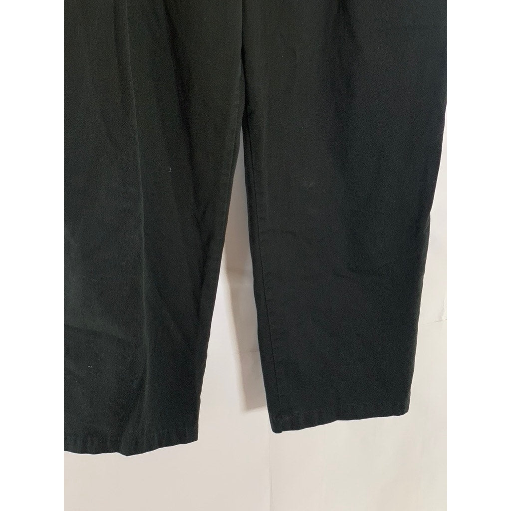 CARHARTT WIP Women's Black Solid W' Tristin Relaxed-Fit Tapered-Leg Pant SZ 31