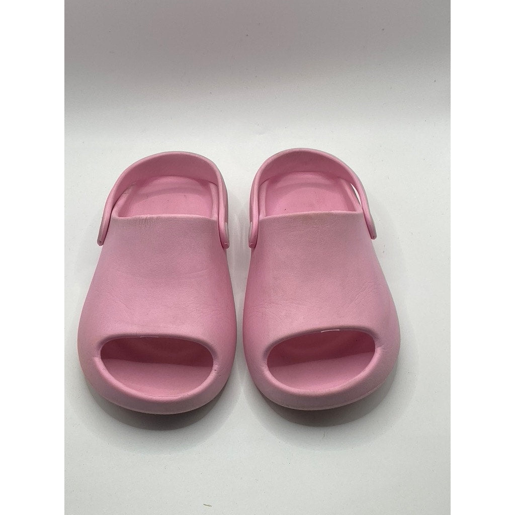 KOALA Kids' Pink TEVA Heel-Strap Open-Toe Slide Sandals SZ 12