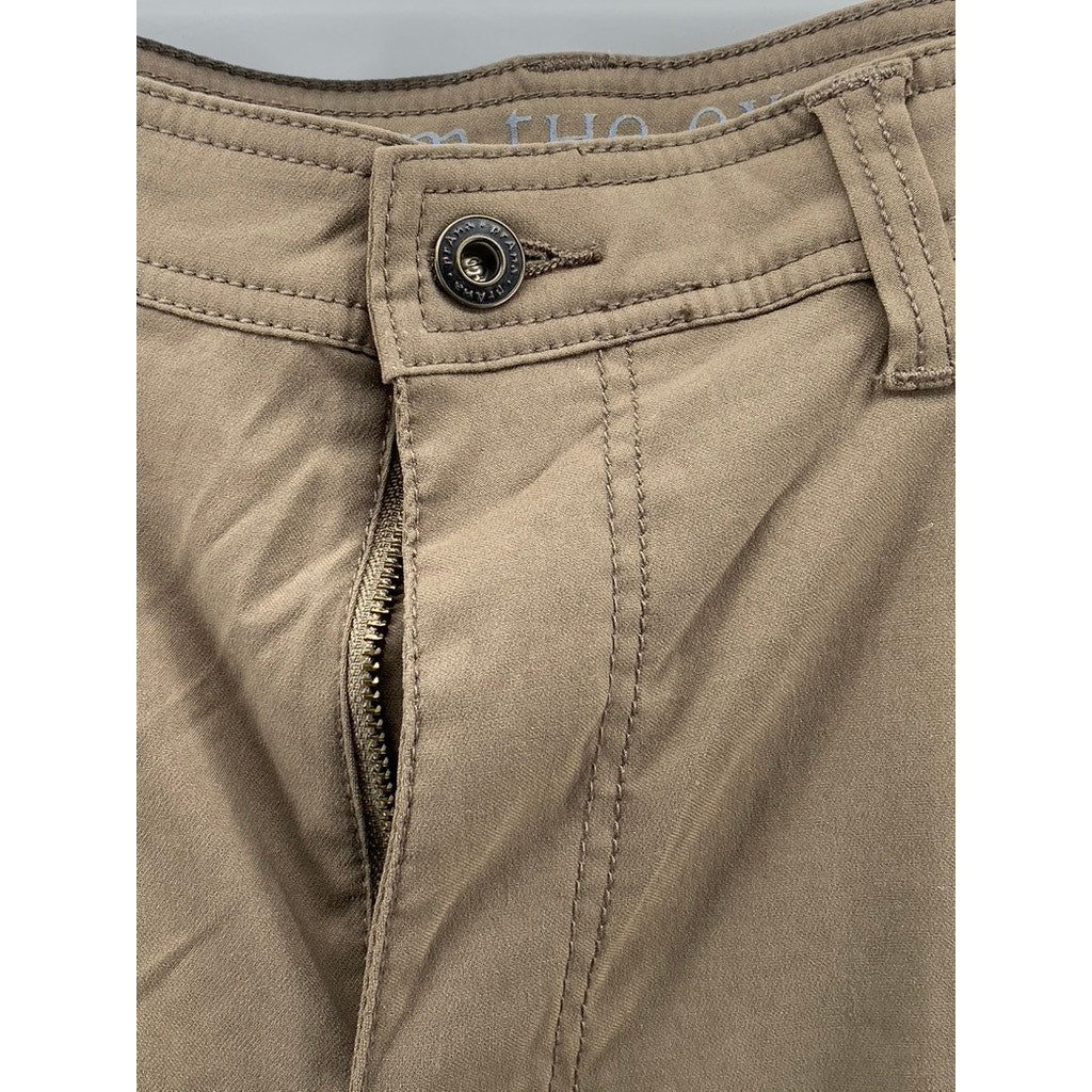 PRANA Men's Light Brown Slim-Fit Straight-Leg Casual Pant SZ 38X32