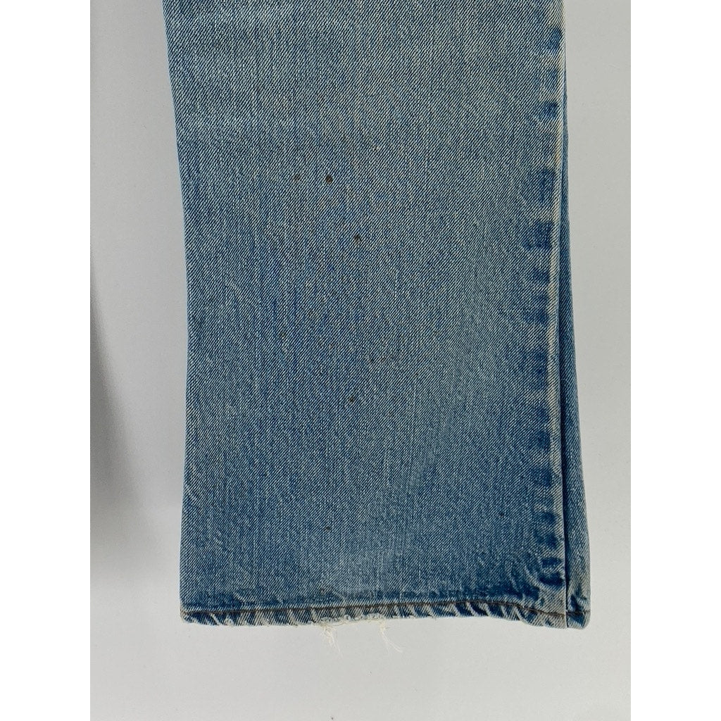 LEVI'S Men's Vintage 50's Light Blue Orange Tab Bootcut Regular-Fit Jean SZ 32